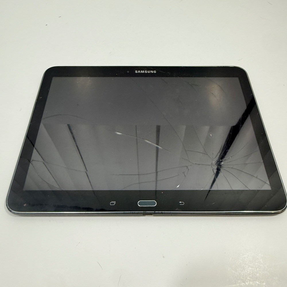Samsung Galaxy Tab 4 Tablet 10.1 Black Fair Cracked Screen SM-T530NU 16GB